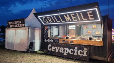 Unsere Frühständsstände und Grillmeile beim Indian Spirit Festival 2026